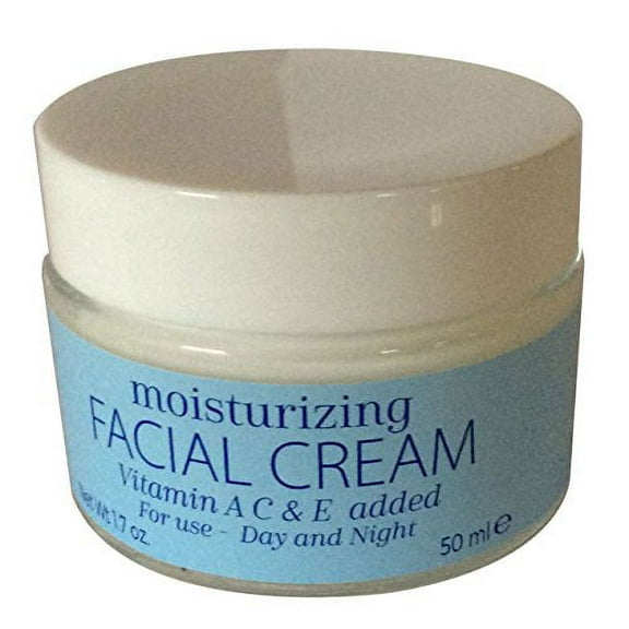 Delfanti Moisturizing 24hour FACIAL CREAM w/ Vitamins A, C & E  1.7 fl oz