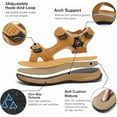 thumbnail image 7 of Rumpra Men's Quick-Dry Sport Sandals - Lightweight Water Shoes for Beach, Hiking & Swimming, 7 of 7