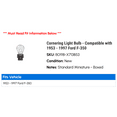 thumbnail image 2 of Cornering Light Bulb - Compatible with 1953 - 1997 Ford F-350 1954 1955 1956 1957 1958 1959 1960 1961 1962 1963 1964 1965 1966 1967 1968 1969 1970 1971 1972 1973 1974 1975 1976 1977 1978 1979, 2 of 2
