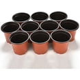 thumbnail image 2 of Plastic Plant Nursery Pots Reusable for Seed Starting Seedlings Cuttings Transplanting Flower Plant Pots, 2 of 6