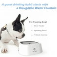 thumbnail image 4 of Cuenco automático para perros, Cuenco de agua para mascotas - Cuenco para perros a prueba de derrames Cuenco de agua para mascotas Respuesta rápida, 4 of 6