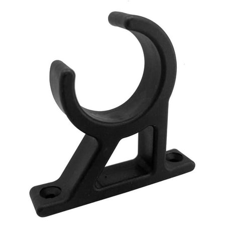 hejhncii Reinforced Black Nylons Tube Clamps Boats Yachts Rod Holder Paddles Part for Boats Accessories Ladder Hook