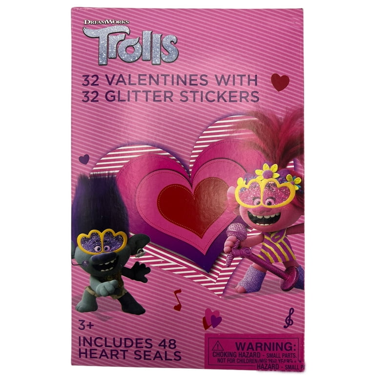 1000PCS (2 Pack) Valentine's Day Heart Sticker Rolls - PopFun