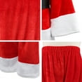 thumbnail image 6 of KAWELL Child Santa Suit Deluxe Plush Christmas Children’s Santa Claus Kids Halloween Costume Cosplay for 4+ years, 6 of 8