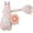 Rabbit, variant on Companion Pillow, Patting Pillow Soother, Interactive Patting Companion with Remote Control (Yellow)