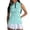 Blue Leopard Print, variant on Green Camouflage Quick Dry Athletic Shirts for Women Versatile 1/4 Zipper Women's Sleeveless Golf Tennis Shirts Casual Relaxed Workout Tank Tops for Women