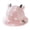 Pink, variant on Splozh Sun Hat for Newborn Baby Girl Kids Adjustable Chin Strap Sun Hats Summer Sun Hat Cute Cartoon Outdoor Beach Bucket Cap Yellow,One Size