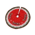 thumbnail image 4 of Lipstore 90cm Christmas Tree Skirt Christmas Tree Mat, Decorative Tree Base Mat Christmas A, 4 of 8
