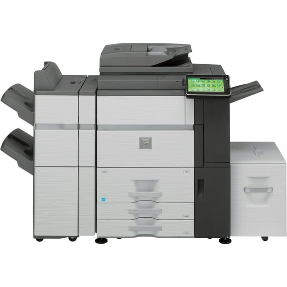 Sharp MX-7040N High-Speed Color Laser Multifunction Printer – 70ppm, A3/A4, Print/Copy/Scan, Duplex, Network, 1200 x 1200 DPI, 320GB HDD, Automatic Document Feeder