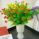 thumbnail image 2 of 10 piezas de plantas artificiales falsas Camelia Toystoory Loto rojo HA083900-06, 2 of 6