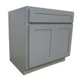 thumbnail image 2 of Vanity Art VA4039G Vanity Cabinet with Knockdown, Gray - 39 x 21 x 32.5 in., 2 of 4
