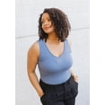 thumbnail image 3 of Ribbed Reversible Tank - Curvy Fit, 3 of 5