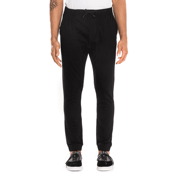 southpole men's basic stretch twill jogger pants