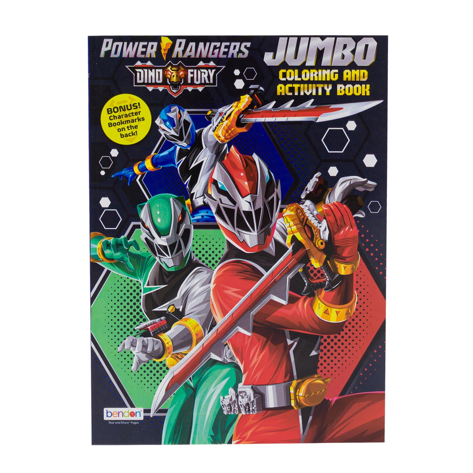 80pg Power Ranger Coloring Book