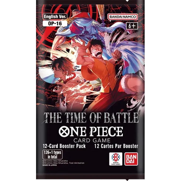 One Piece Trading Card Game The Time of Battle Booster Pack, 12