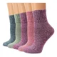 thumbnail image 1 of 5 Pares Calcetines Termicos Para Mujer Hombre Largos Tejidos, 1 of 8