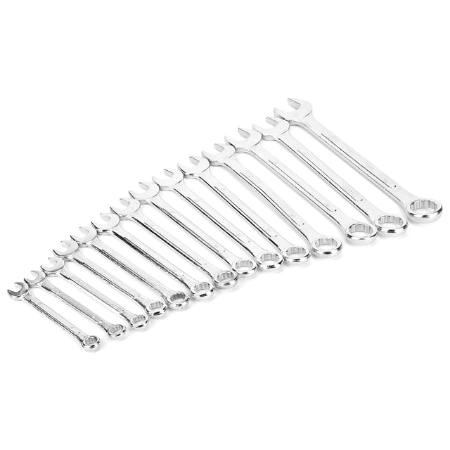 Socket Wrench,14pcs 8-24mm Combination Wrench Machinist Tool Combination Spanner Professionally Tested