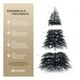 thumbnail image 2 of Árbol de Navidad Frondoso y Realista Pino Navideño con Ramas Mixtas Esquimal (Negro , 2.20 m), 2 of 7