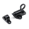 thumbnail image 3 of serony 2pcs/set Cabinet Pull Ring Spring Load Automatic Door Latch Hasp Lock Black, 3 of 9