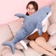 thumbnail image 1 of Gwong Juguete 80/100 / 140cm tiburón peluche de peluche simulación de peces muñecas rellenas casera regalo de cojín Gwong 21021603, 1 of 7