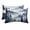 Purple, variant on Dark Green Pine Forest Outdoor Pillows for Chaise Lounge Chair Waterproof Lumbar Pillows with Insert&Adjustable Elastic Strap Beach Headrest Pillow Misty Tree Clouds Nature Pool Pillow 11"x16"