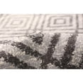 thumbnail image 2 of A&E Bath and Shower Rio Geometric Machine Woven Polypropylene Rug 7'10" x 10'2" - Anthracite, 2 of 5