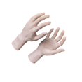 thumbnail image 2 of pitrice Highly Detailed Male Hand Model Realistic Display For Jewelry And Crafting With Prank And Decoration Benefits Drawing, 2 of 6