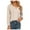 Khaki, variant on Scyoekwg Womens Long Sleeve Tops Loose Cute Tops Solid Color Dressy Casual Blouses Comfy V-Neck Basic Tops Blouses (Black,M)