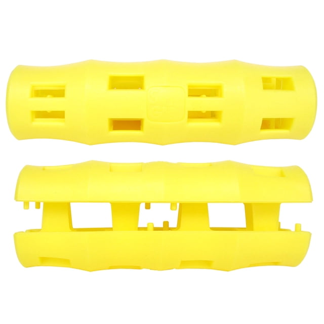 Snappy Grip Poignées de Seau de Rechange Ergonomiques Jaunes, Lot de 2