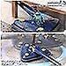 thumbnail image 2 of 360 Degree Triangular Cleaning Mop, Triangular Telescopic Mop, Rotatable Adjustable Mop, Multifunctional Push-Pull Automatic Squeeze Mop (Blue + 4 Pad, 2 of 5