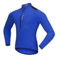 thumbnail image 1 of Wosawe Men's Cycling Jersey Spring Autumn Half-zip MTB Bike Riding, 1 of 8