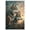 Unframe-style, variant on Wolf Pair Canvas Wall Art Wildlife Poster with Dreamcatchers and Birds Nature Landscape Pictures Animal Artwork for Living Room Bedroom Home Office Decorations