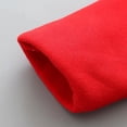 thumbnail image 4 of CradlePlanet Infant & Toddler Girls Winter Party Hoodie Red Woolen Coat, 4 of 5
