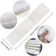 thumbnail image 3 of Hbdhejl Table Flag White Plush Table Flag Dining Room Family Table Decorative Cloth White Snowflake Decorative Table Flag, 3 of 5