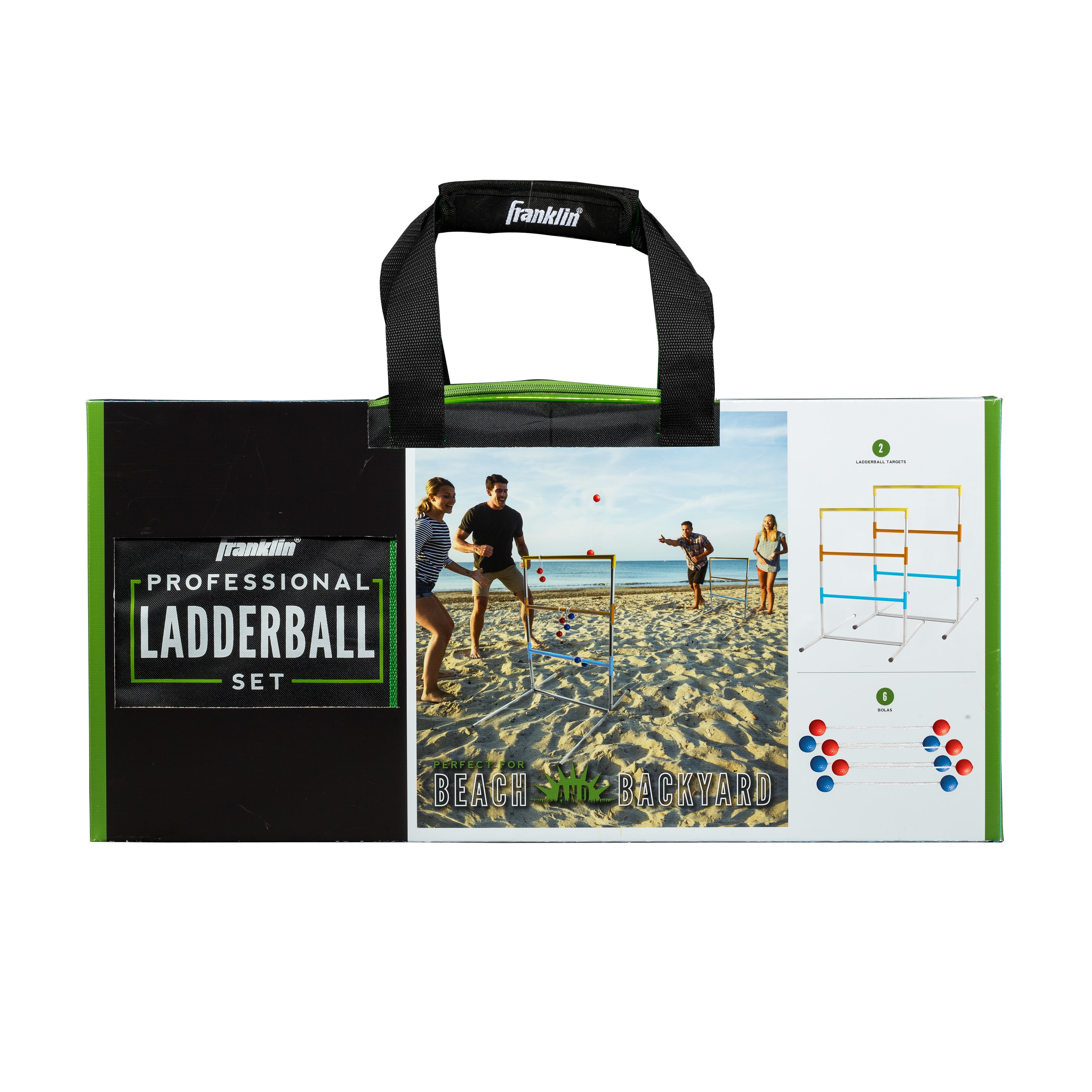 Crown Sporting Goods Ladderball Set With Carry Case and Ground Stakes for sale online 