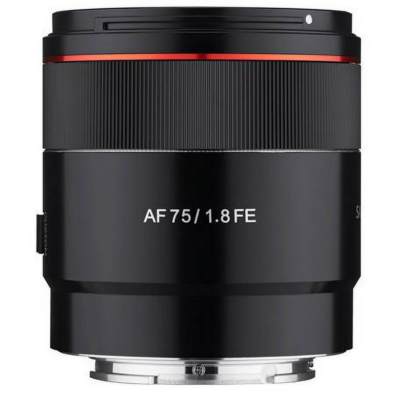 Samyang 75mm F1.8 AF Compact Full Frame Telephoto Lens for Sony E