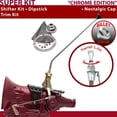 thumbnail image 1 of American Shifter  45RFE Shifter Kit Chrome 23 in. Trim Kit Dipstick for F3A26, 1 of 1