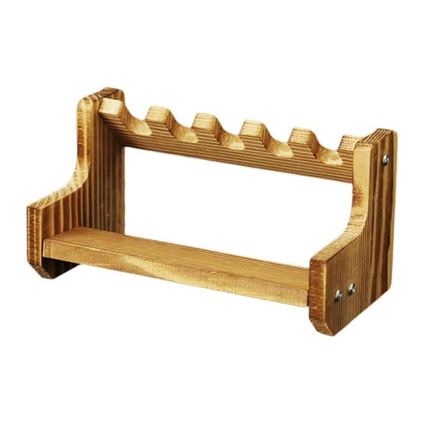 Mini modelo de puerta de pistola, organizador de pistolas de cinco rayas, ensamblaje fácil, mini pantalla de luz para pistolas para escritorio