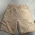 thumbnail image 5 of Stamzod Men's Cargo Shorts Summer Casual Work Short Outdoor Athletic Hiking Shorts for Men with Pockets Khaki B S, 5 of 6
