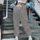 thumbnail image 1 of ICHUANYI Clearance Women Ladies Pants Hippie Punk Trousers Streetwear Jogger Pocket Solid Loose Overalls Long Pants ICHUANYI "ICHUANYI", 1 of 5