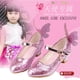 thumbnail image 1 of Disney Frozen nuevos zapatos de princesa elsa primavera y otoño rosa azul zapatos individuales para niñas tacones altos 34-plantilla 21,5 cm Gao Jinjia LED, 1 of 2