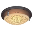 thumbnail image 1 of Lampara DE Techo Luz Ideal Mándala Tritono LED chocolate, 1 of 4