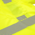 thumbnail image 4 of JORESTECH Hi-Vis Short-Sleeved Work Safety T-Shirt, TS-03 (Yellow, L), 4 of 9