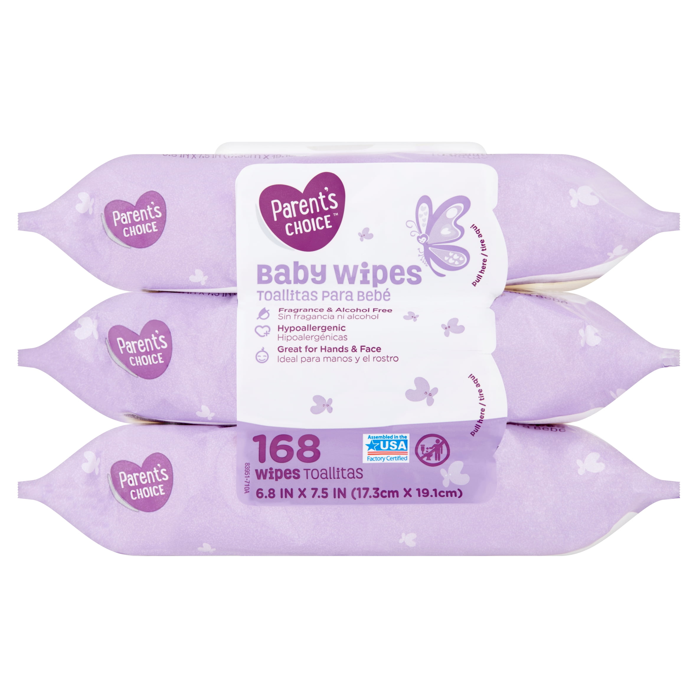 Parent s Choice Baby Wipes Fragrance Free 3 Packs Of 56 168 Count parent-s-choice-baby-wipes-fragrance-free-3-packs-of-56-168-count