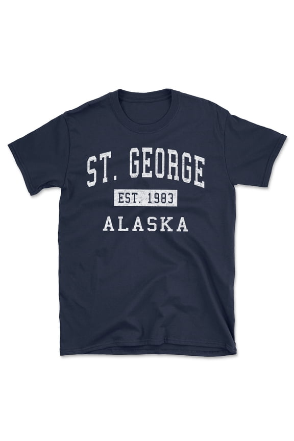 St. George Alaska Classic Established Men's Cotton T-Shirt