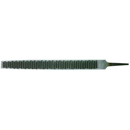 Nicholson Flat Bastard File - Nicholson 19136N Rasp and File, Bastard Cut, American Pattern, 10 in L, Flat Shape
