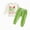 White, variant on NOLDARES Infant Baby Boy Fall Clothes Long Sleeve Sweatshirt Pant Toddler Winter Outfits Set(M550-White)