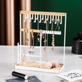 thumbnail image 1 of YAOMOBB Large Capacity Large Capacity Jewelry Organizer Stand 4 Tier Necklace Holder, 1 of 6