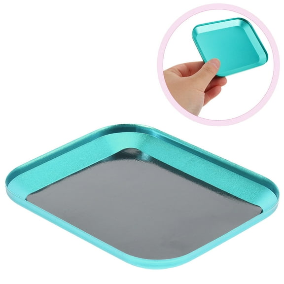 IDEANATEGRATE Aluminium Alloy Magnetic Tray for Screws 1Set Rectangular Design for Mechanics Hobbyists