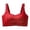 Red, variant on Comfort Fit Bra Full Coverage Wireless Seamless Bra with Side Support Wide Comfort Band for Everyday Wear T-Shirt M White